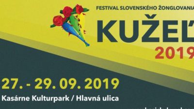 Festival Kužeľ a sleva pro kurzisty CIRQUEONu