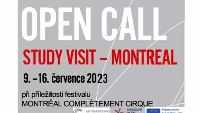 OPEN CALL: Study visit – Montreal