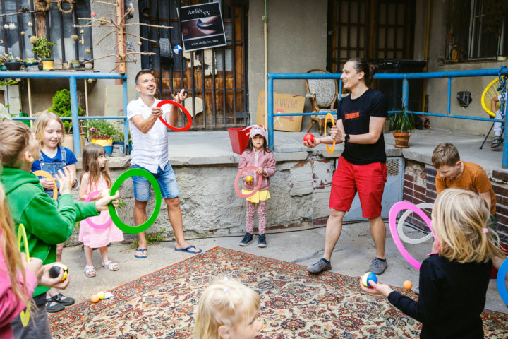 Soukromý workshop Zkus cirkus