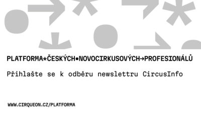 Spouštíme newsletter CirkusInfo pro zájemce o obor!