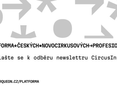 Spouštíme newsletter CirkusInfo pro zájemce o obor!