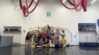 Poslední letošní prázdninová výměna mládeže proběhla s CirKusKusem u nás v Cirqueonu