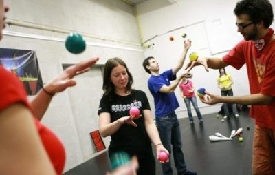 Workshop pro lektory sociálního cirkusu